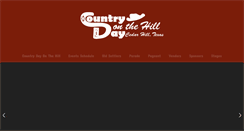Desktop Screenshot of countrydayonthehill.com